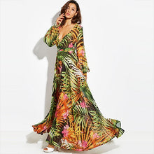Fashion women summer maxi beach dress