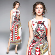 New Fashion Women Long Dress Printing Pocket Elegant