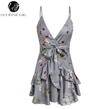 Lily Rosie Girl Bow Spaghetti Strap Summer Beach