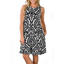 Bohemian Beach Dress Casual Dresses Vestido Sleeveless Sundress