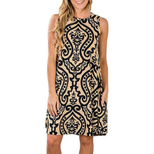 Bohemian Beach Dress Casual Dresses Vestido Sleeveless Sundress