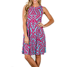 Bohemian Beach Dress Casual Dresses Vestido Sleeveless Sundress