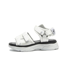 Platform Flat Sandals Lady Leather Shoes